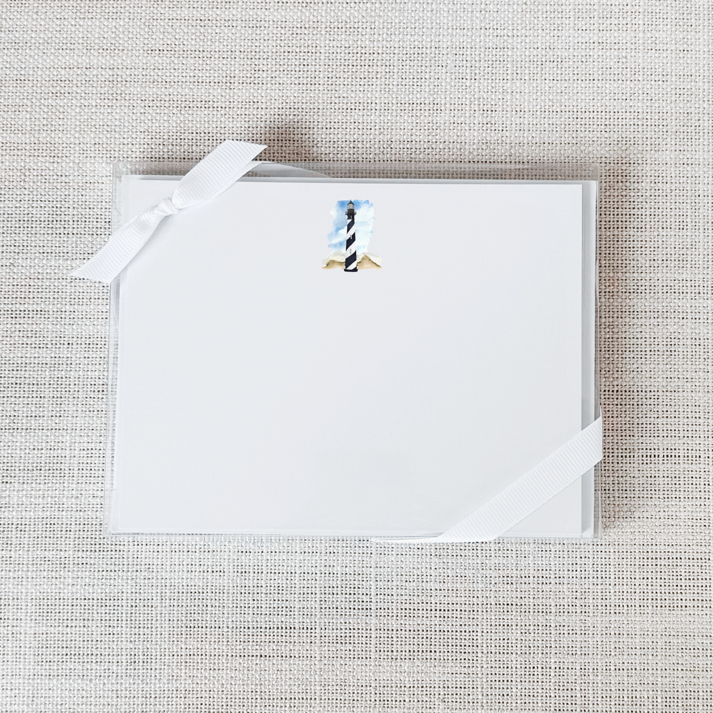So Thoughtful Gifts - Lighthouse Flat Notecard - Set of 15