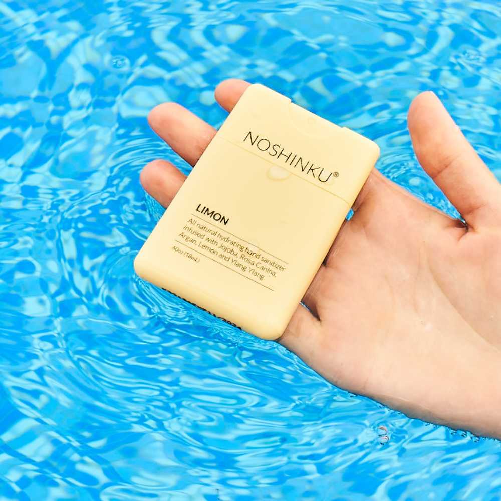 Refillable Lemon Moisturizing Pocket Sanitizer