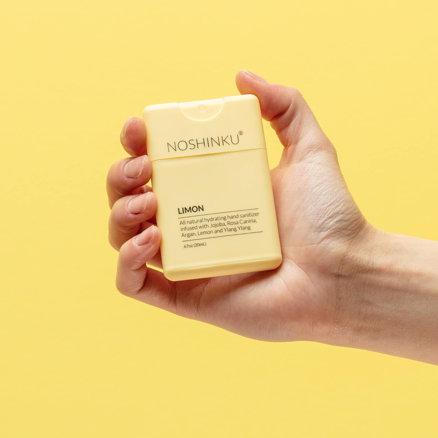 Refillable Lemon Moisturizing Pocket Sanitizer