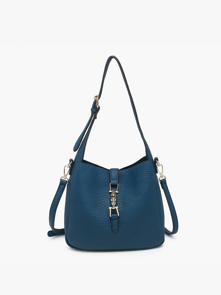 Agnes Classic Satchel w/ Press Lock & Inner Bag