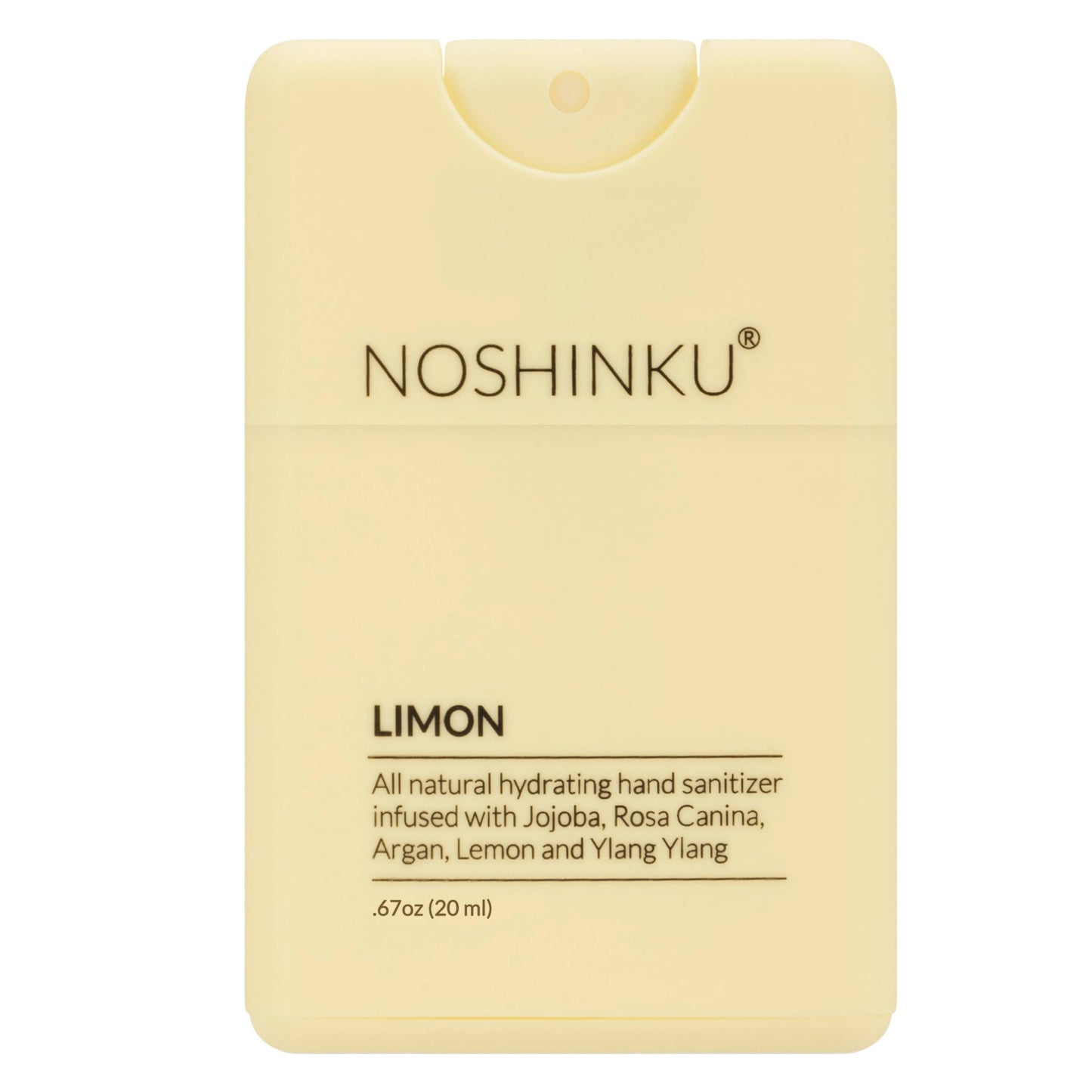 Refillable Lemon Moisturizing Pocket Sanitizer