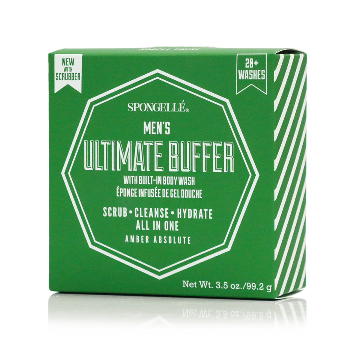 Spongellé | Summer Gifts | Father's Day - Men's Ultimate Buffer (Amber Absolute)