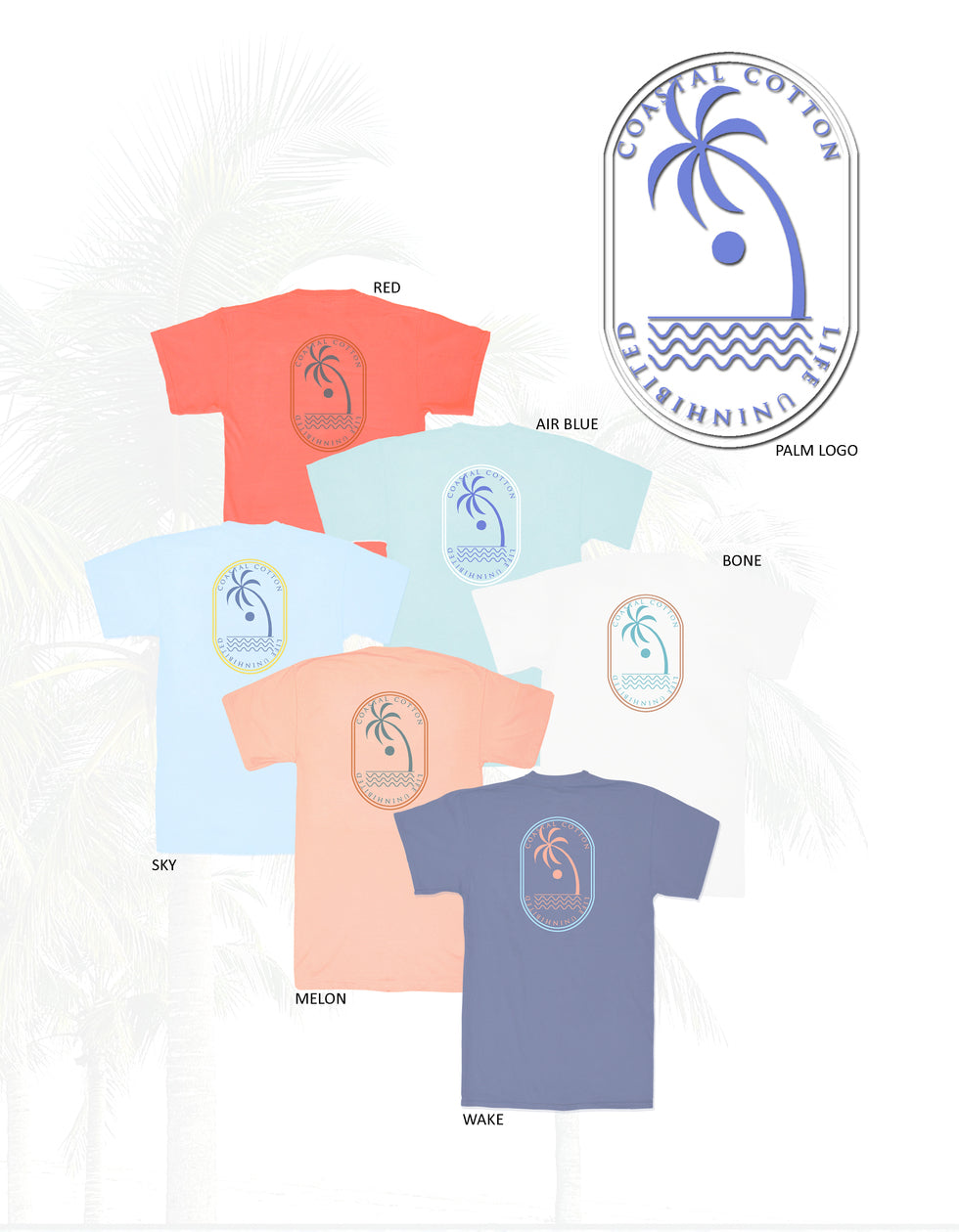 White Palm Performance SS Tee