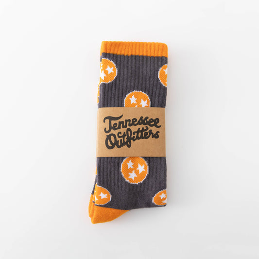 Tennessee Outfitters - Smokey Gray Tennessee Sock