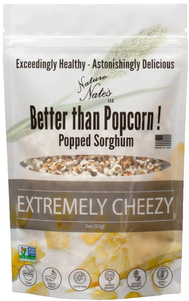 Nature Nate's LLC - Popped Sorghum Extremely Cheezy