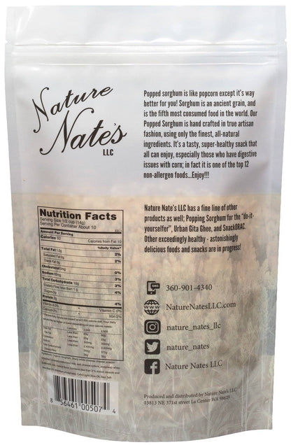 Nature Nate's LLC - Popped Sorghum Extremely Cheezy