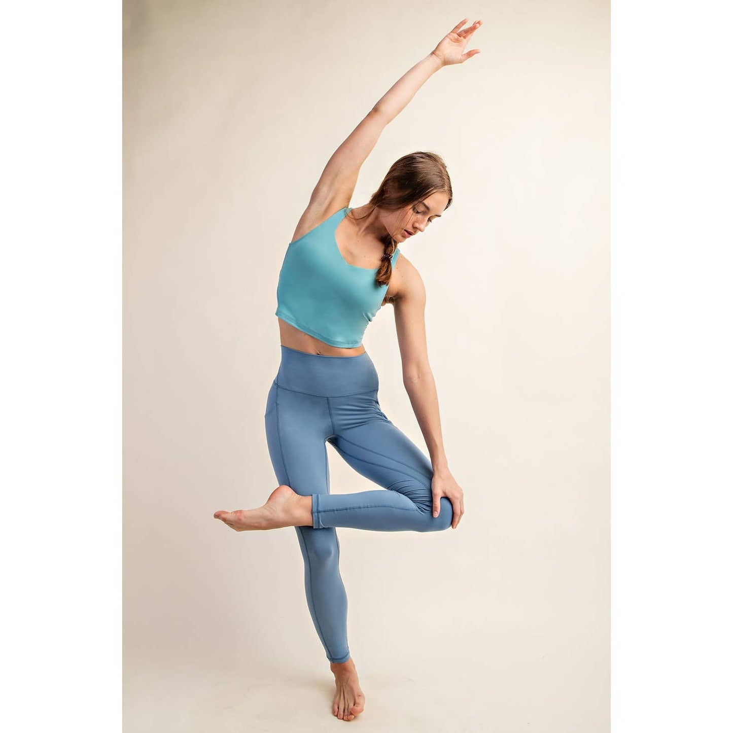 Rae Mode - V NECK YOGA TOP