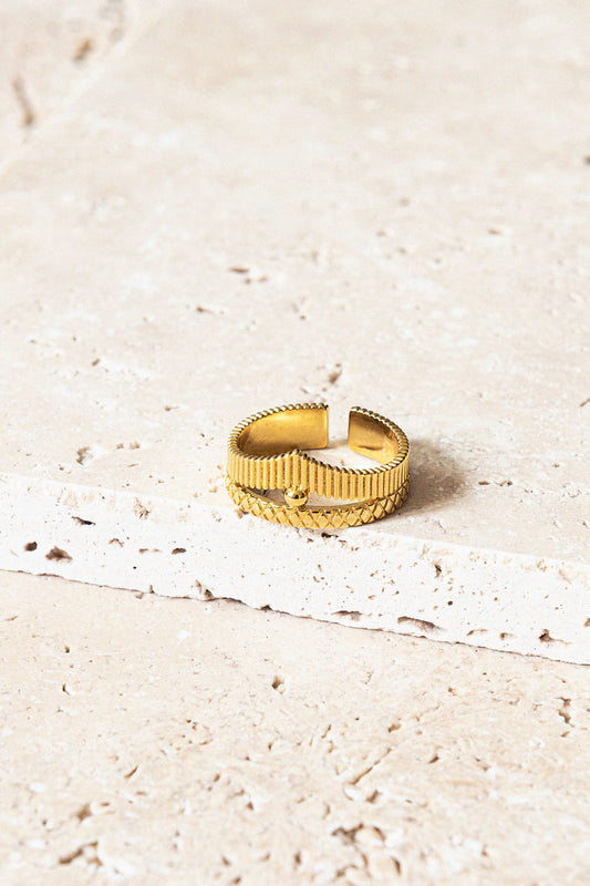 Bacci Theodora Gold Plated Ring