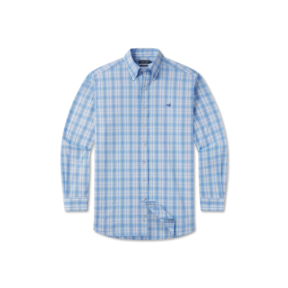 Benton Performance Plaid Dress Shirt