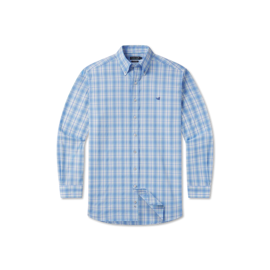 Benton Performance Plaid Dress Shirt