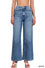 Zenana - High Rise Wide Leg Cropped Denim Jeans