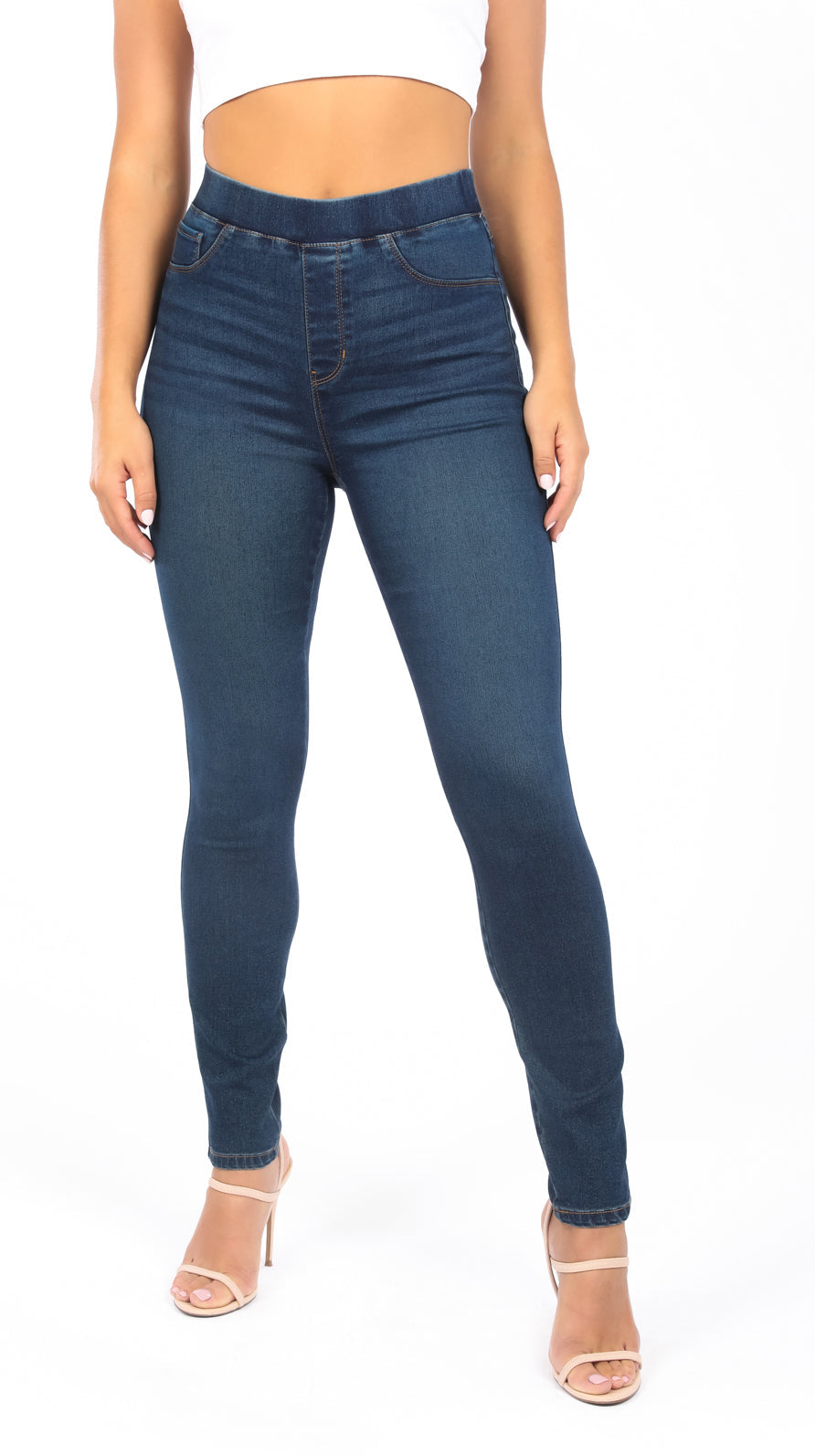 Soundstyle Medium Denim Meet Lucy Pull on Jegging