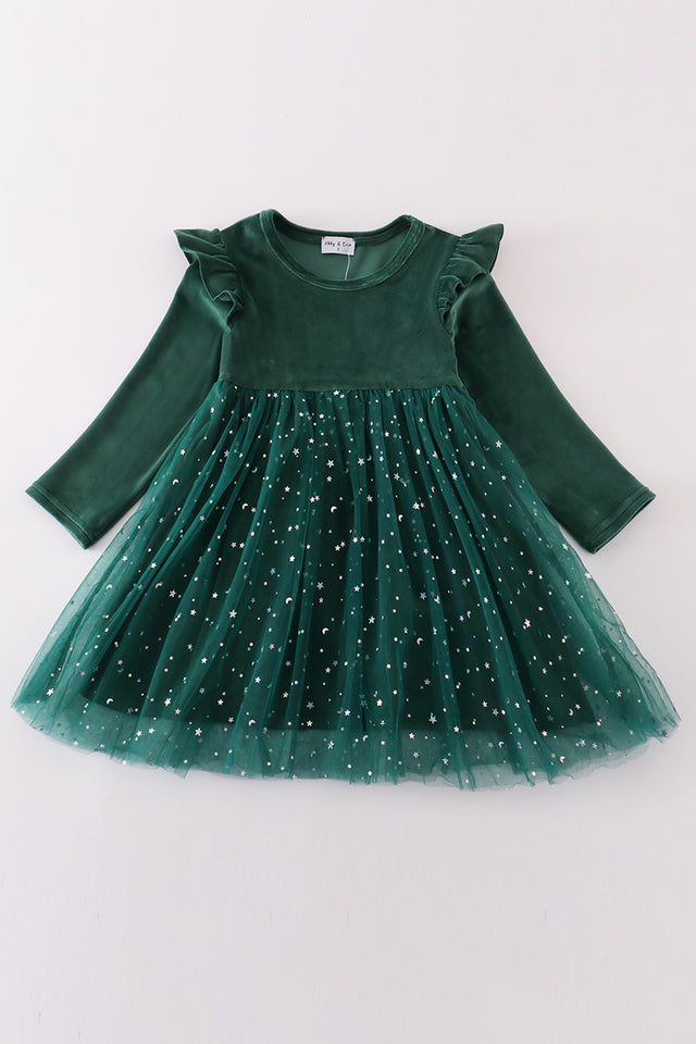 Velvet Tutu Girl Dress