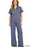 SCUBA HIGH NECK HALF ZIP TOP & PANTS SET