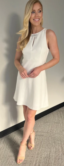 CC White Signature Dress
