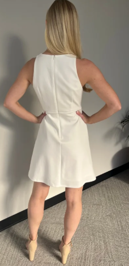 CC White Signature Dress