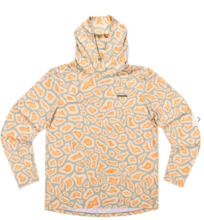 Choona Grayton Ultra-Lightweight Hoodie - Tropical Giraffe