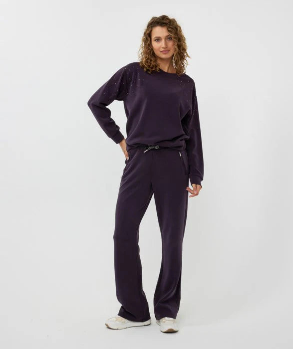 Esqualo satin pocket Modal Trousers