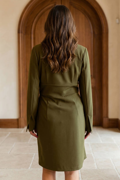 Comfortable Ponte Dress
