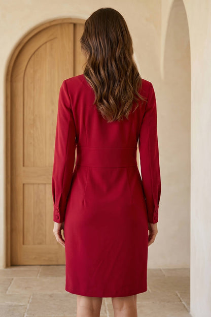 Comfortable Ponte Dress