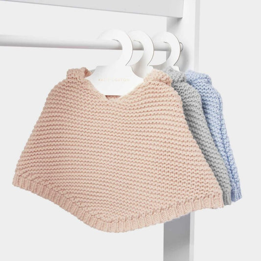 Knitted Baby Poncho