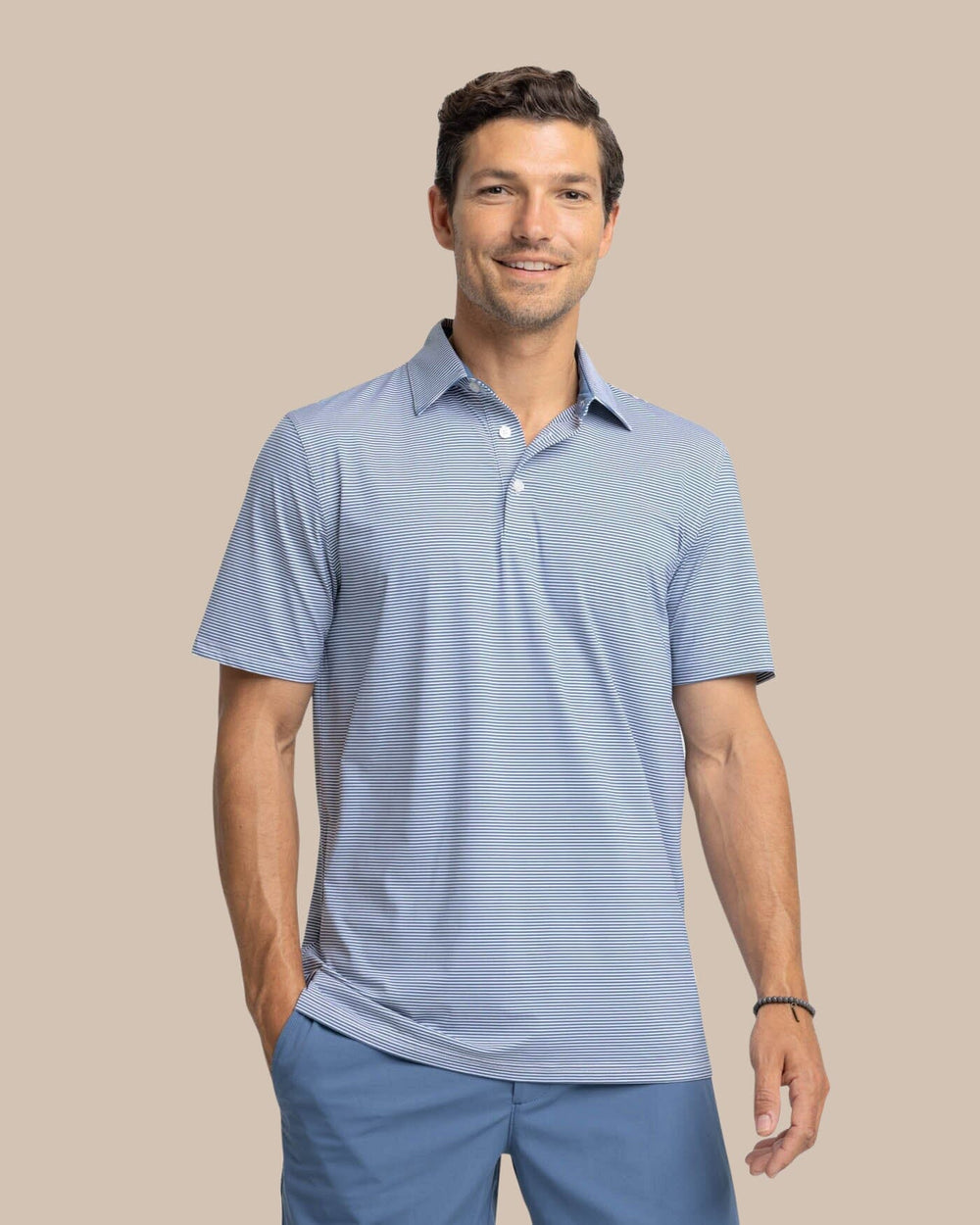 brrr°-eeze Meadowbrook Stripe Polo