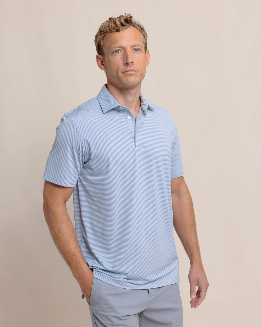 brrr°-eeze Meadowbrook Stripe Polo