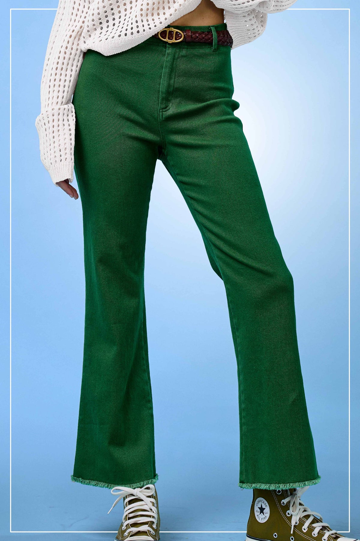Stretchy Flare Pants Jeans