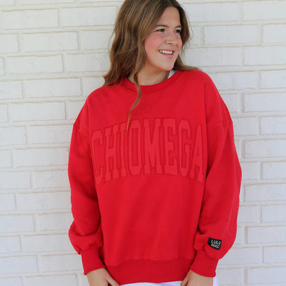 Lulu Mac Greek Sweatshirts - ChiOmega