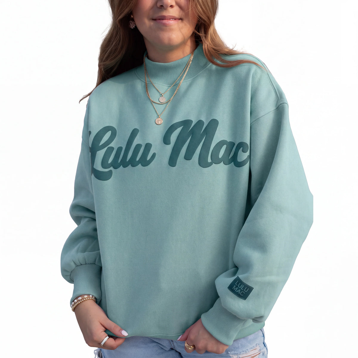 Lulu Mac Sweatshirts -GreenDarkGreen
